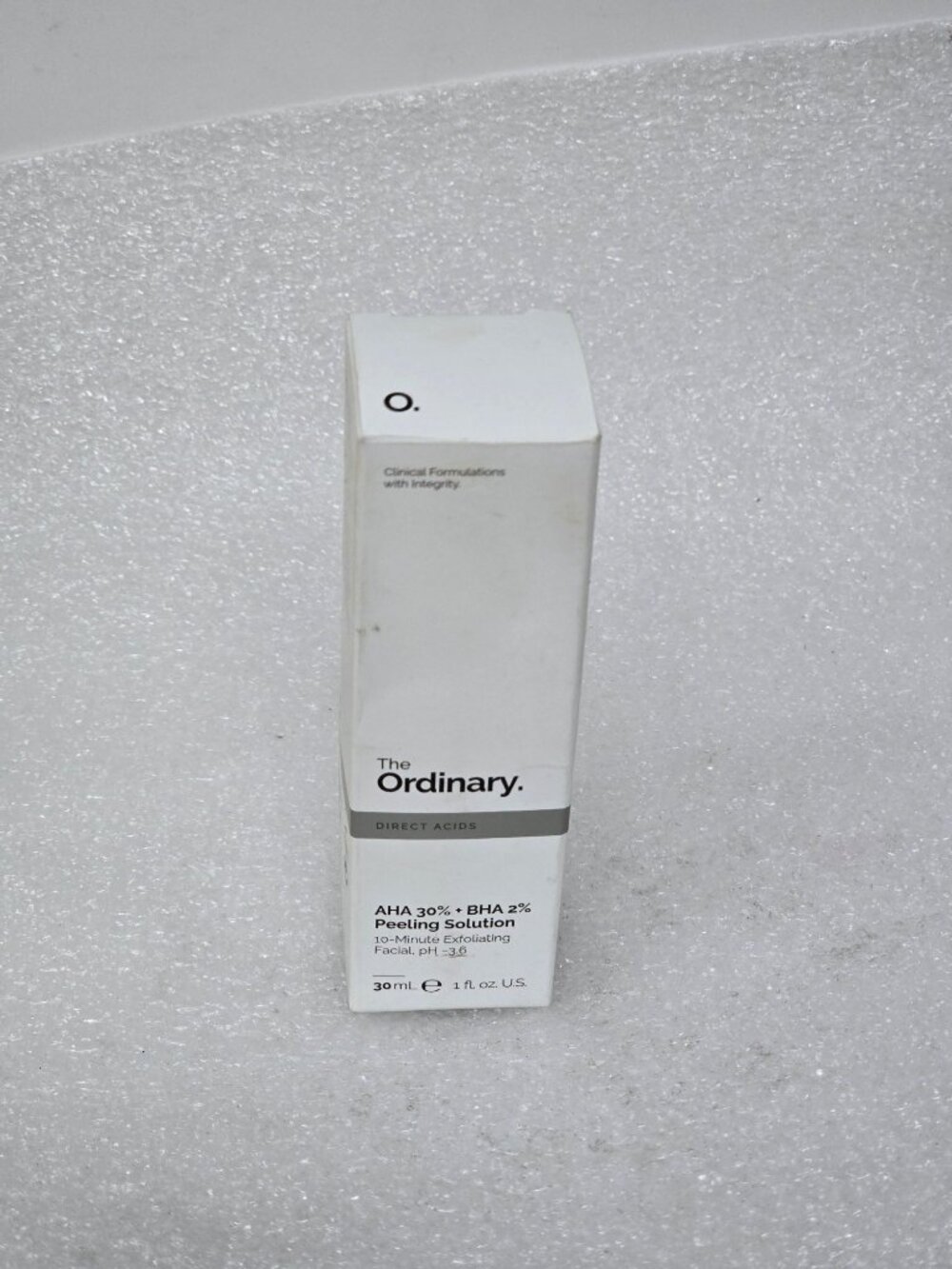 The Ordinary AHA 30% + BHA 2% Peeling Solution 30ml Exfoliating Facial Treatment